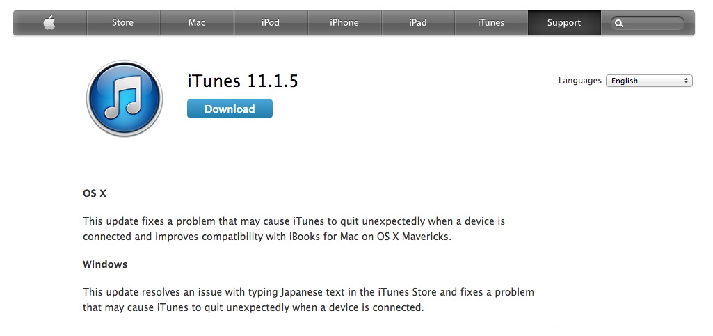 Download itunes free for mac